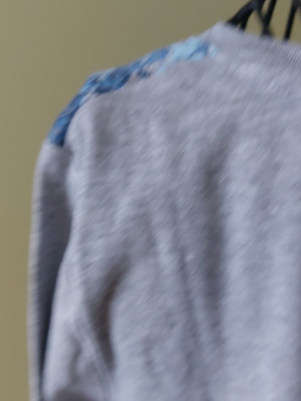 Northern Reflections Grey Ribbed-Neck Tee - Picture 10 of 14
